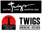 Twigs Bistro and Martini Bar, Twigs American Kitchen and Tortilla Union